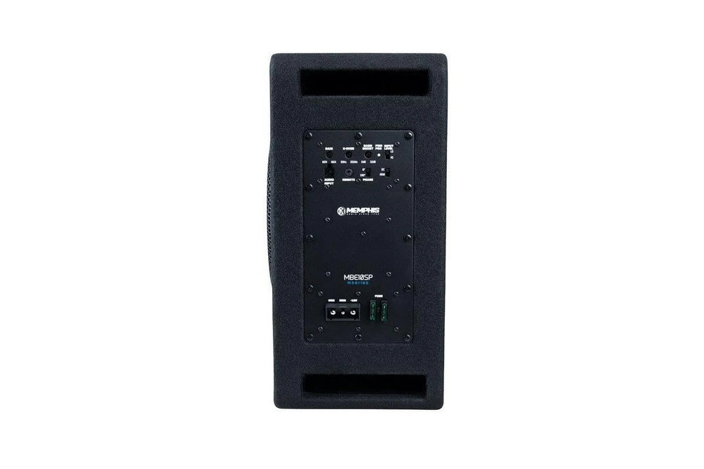 Memphis Audio MBE10SizeP 10 Inch 500W Amplified Sizeubwoofer Sizeingle Bass Sizeystem 2 Ohm