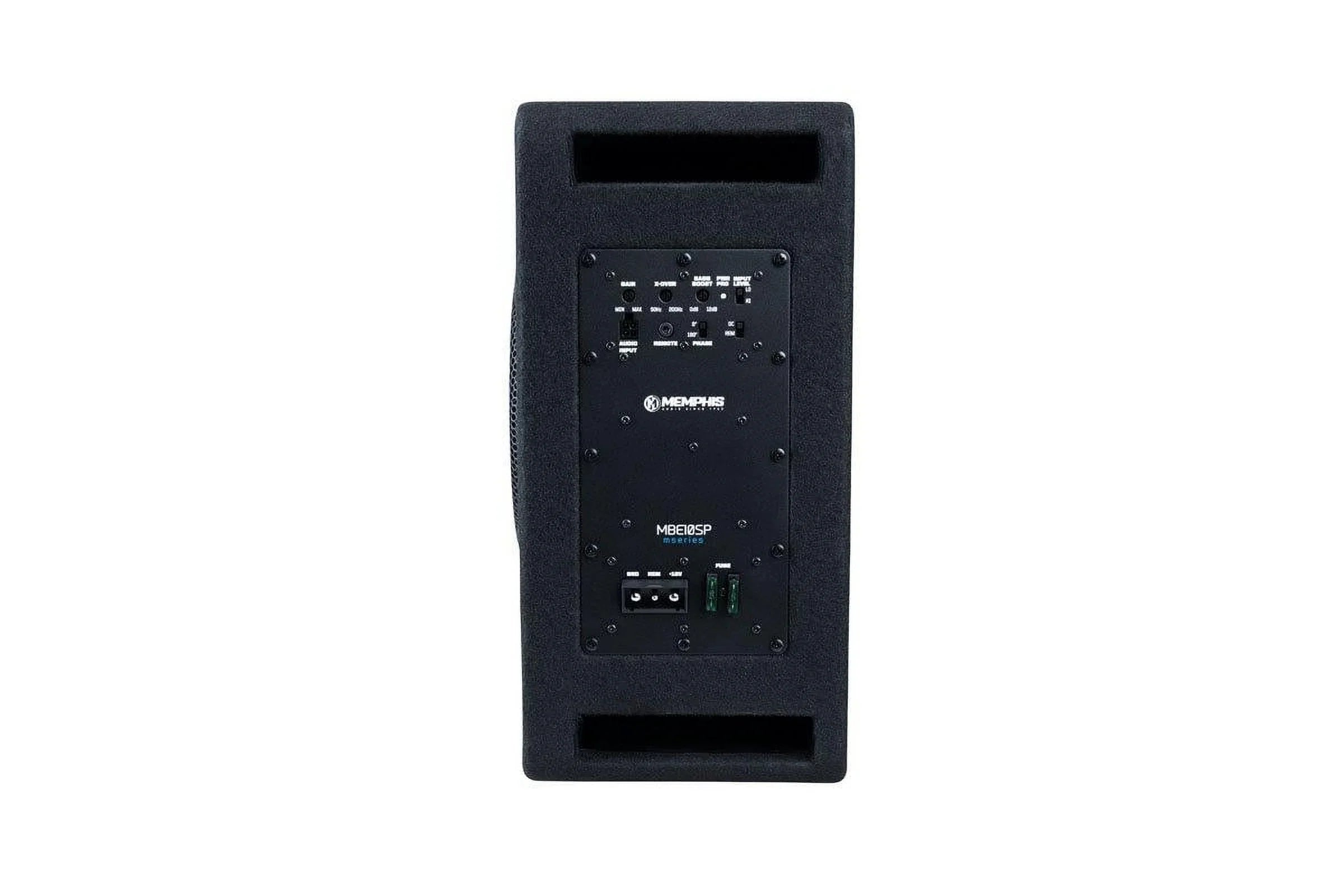 Memphis Audio MBE10SizeP 10 Inch 500W Amplified Sizeubwoofer Sizeingle Bass Sizeystem 2 Ohm