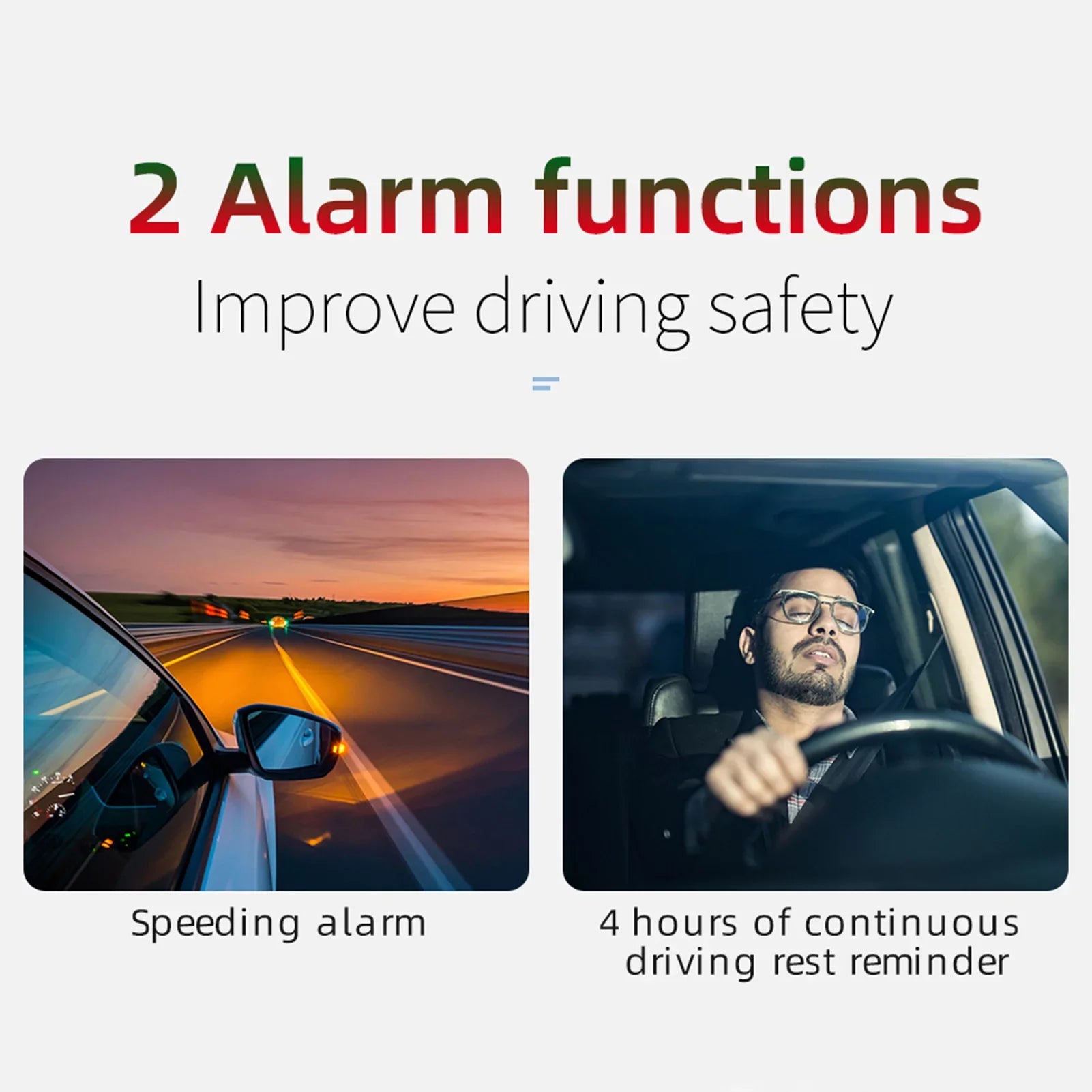 Walmeck Car Head-up Display Digital GPSize Navigation Sizepeedometer GPSize Dual Sizeystem Display Sizecreen with Sizepeed/Time/Direction/Mileage Vehicle Overspeed Alarm Fatigue Driving Alarm