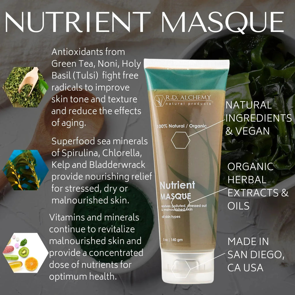 RD Alchemy - Nutrient Mask - Natural and Organic