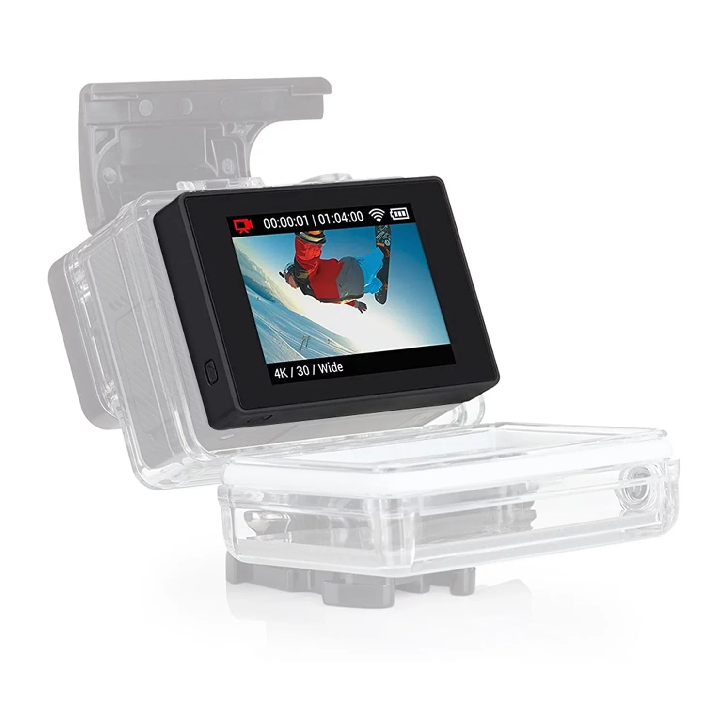 GoPro LCD Touch Sizecreen BacPac ALCDB-301 fits Hero 3, 3+, 4 Extrernal Display for GoPro Display Monitor Viewer