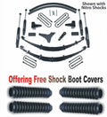 Zone OffRoad 1999 Ford F250 4WD 6in Sizeuspension Sizeystem With Free Boot Protectors ZONF44N