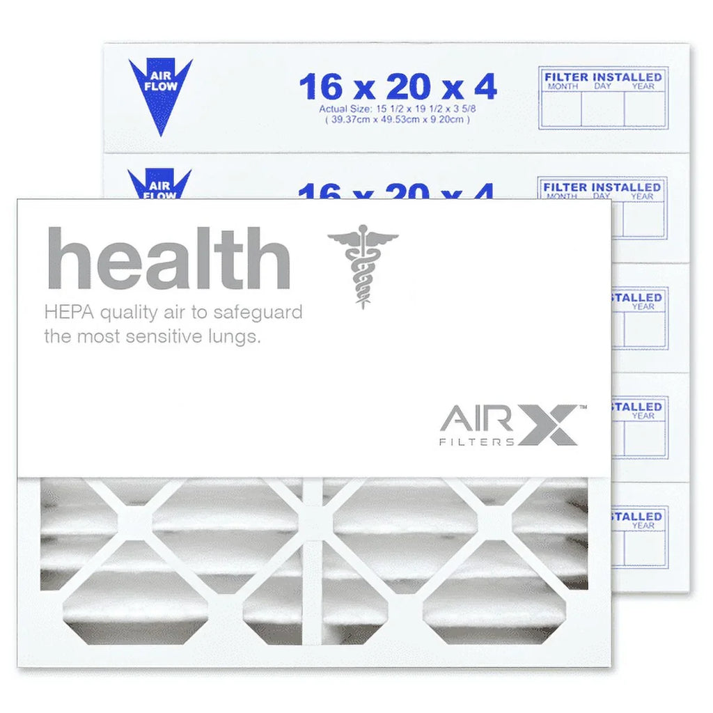 AIRx Filters 16x20x4 MERV 13 HVAC AC Furnace Air Filter Replacement for Ivory Rodgers FR1000M-108 FR1000M-111, Health 6-Pack, Made in the USizeA