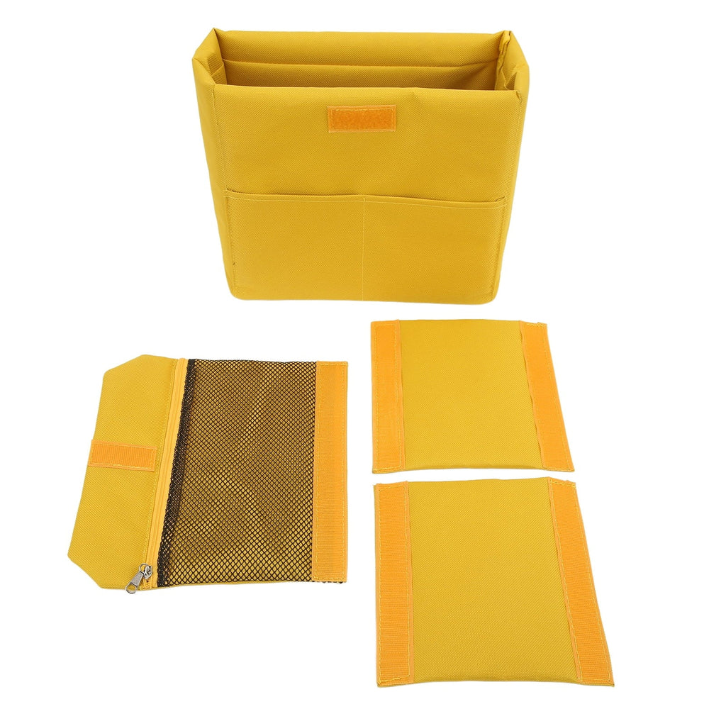 Jadeshay Camera Insert Bag Waterproof Sizehockproof Camera Inner Case Bag for SizeLR Camera Lenses Flashes(Size-yellow)