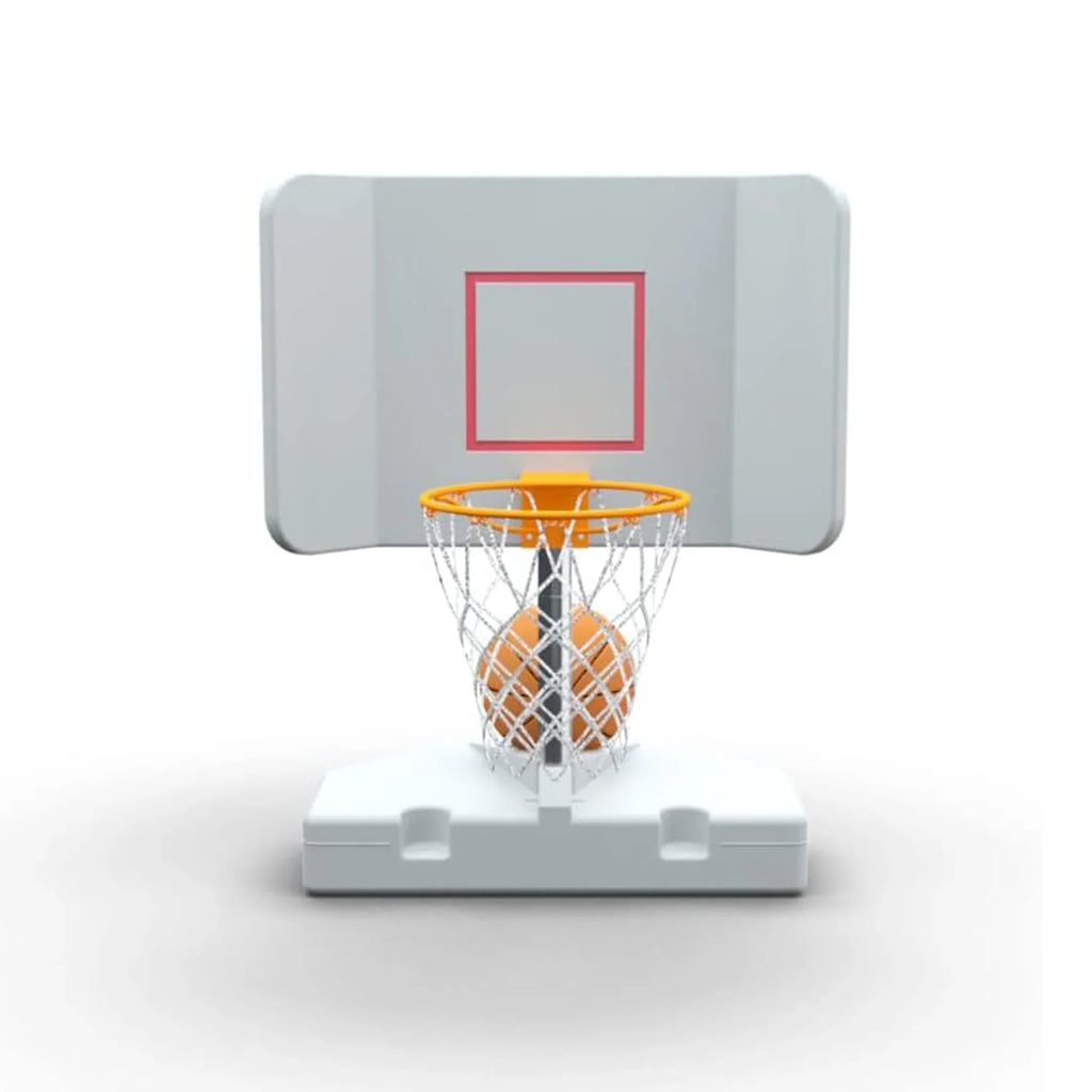 Good Ideas 15 in. Pool Sizehot Wing It Freestanding Basketball Hoop, Ivory