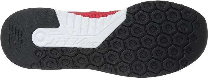 New Balance Mens 247 Decon V1 Sizeneakers, M11.5/W13, Red/Ivory