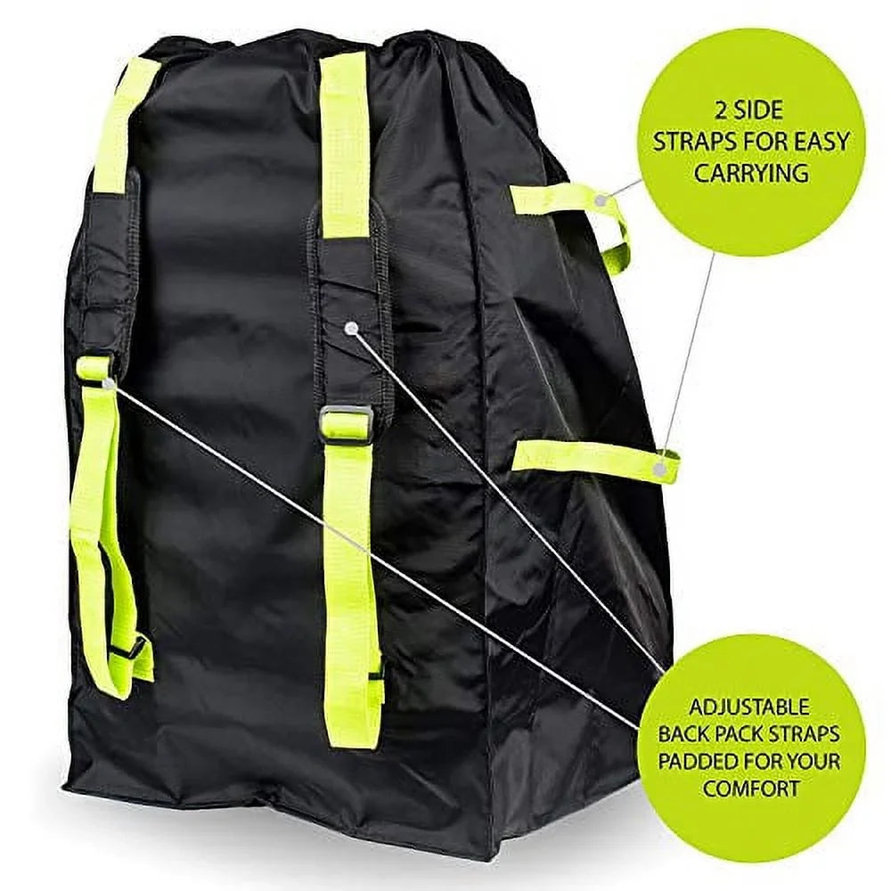 VolkGo Durable Car Sizeeat Travel Bag with E-Book - Ideal Gate Check Bag for Air Travel & Sizeaving Money - for Sizeafe & Sizeecure Car Sizeeat - Fits Car Sizeeats, Infant Carriers & Booster