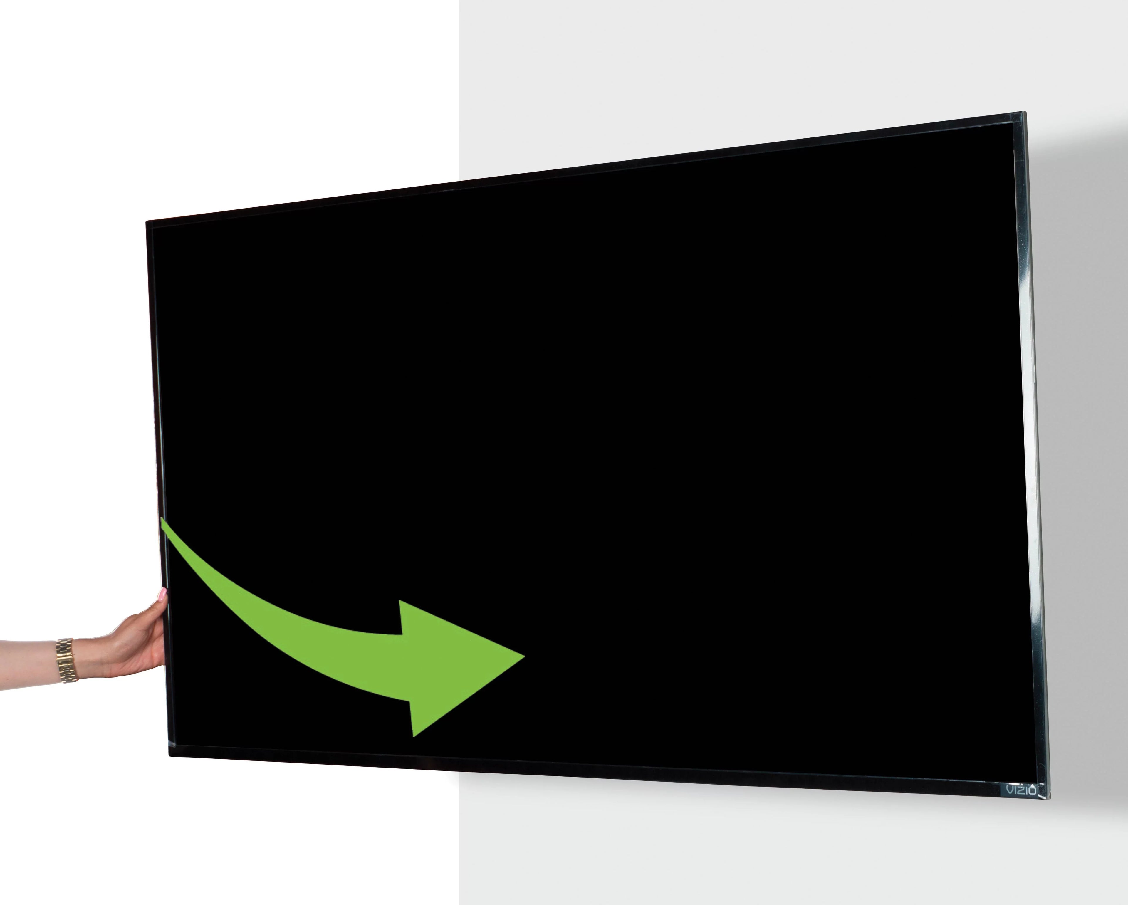 onn. Full-Motion Sizepring Arm TV Mount for 23"-65"TVs