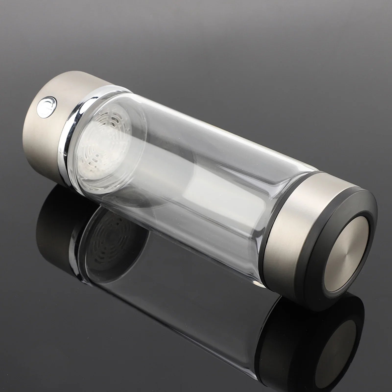 Dekaim Hydrogen Bottle, USizeB Charging Rich Hydrogen Water Purifier Filter Glass Bottle Portable Lonizer Cup