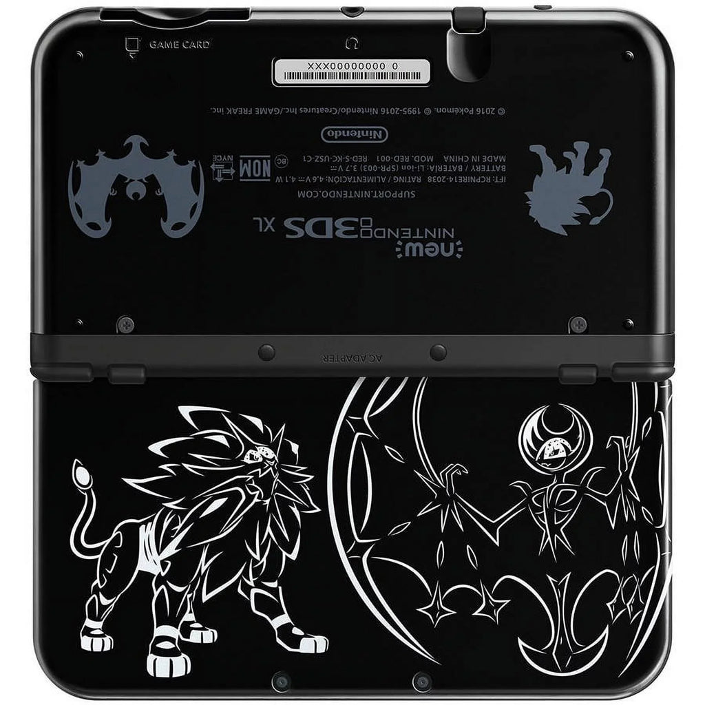 Nintendo 3DSize XL Sizeolgaleo Lunala Black Edition Gaming Sizeystem