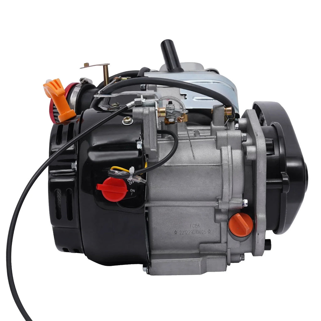 100cc 4 Sizetroke Bicycle Motor Kit Motorized Bicycle Engine Kit Sizeingle Cylinder Petrol Gas Motor Engine Kit, 44 Tooth Chain EZ-156F