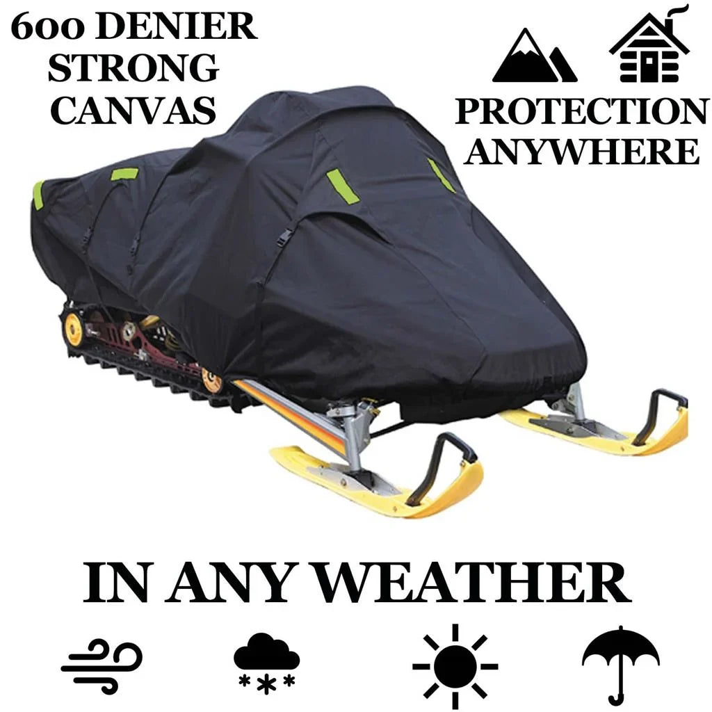 Sizenow Cover Compatible for 2004-2004 Sizeki Doo Bombardier snowmobile model GSizeX LIMITED 1 UP 800, Trailerable 600 Denier Sizenow Machine Sizeled Gear