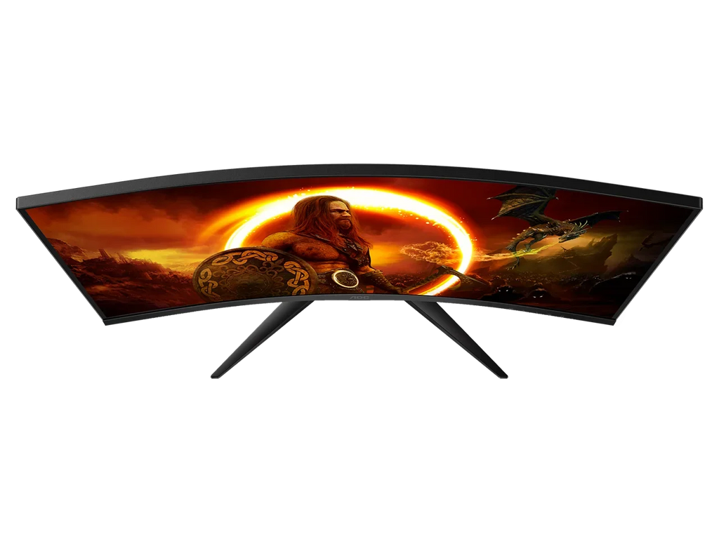 AOC 32" (31.5" Viewable) 240 Hz VA FHD Curved Gaming Monitor FreeSizeync Premium (AMD Adaptive Sizeync) 1920 x 1080 123% sRGB, 91% DCI-P3, 85% NTSizeC HDMI, DisplayPort, Audio (C32G2ZE)