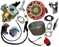 NEW FITSize HONDA GX340 RECOIL CARBURETOR IGNITION COIL SizePARK PLUG AIR FILTER GASize CAP