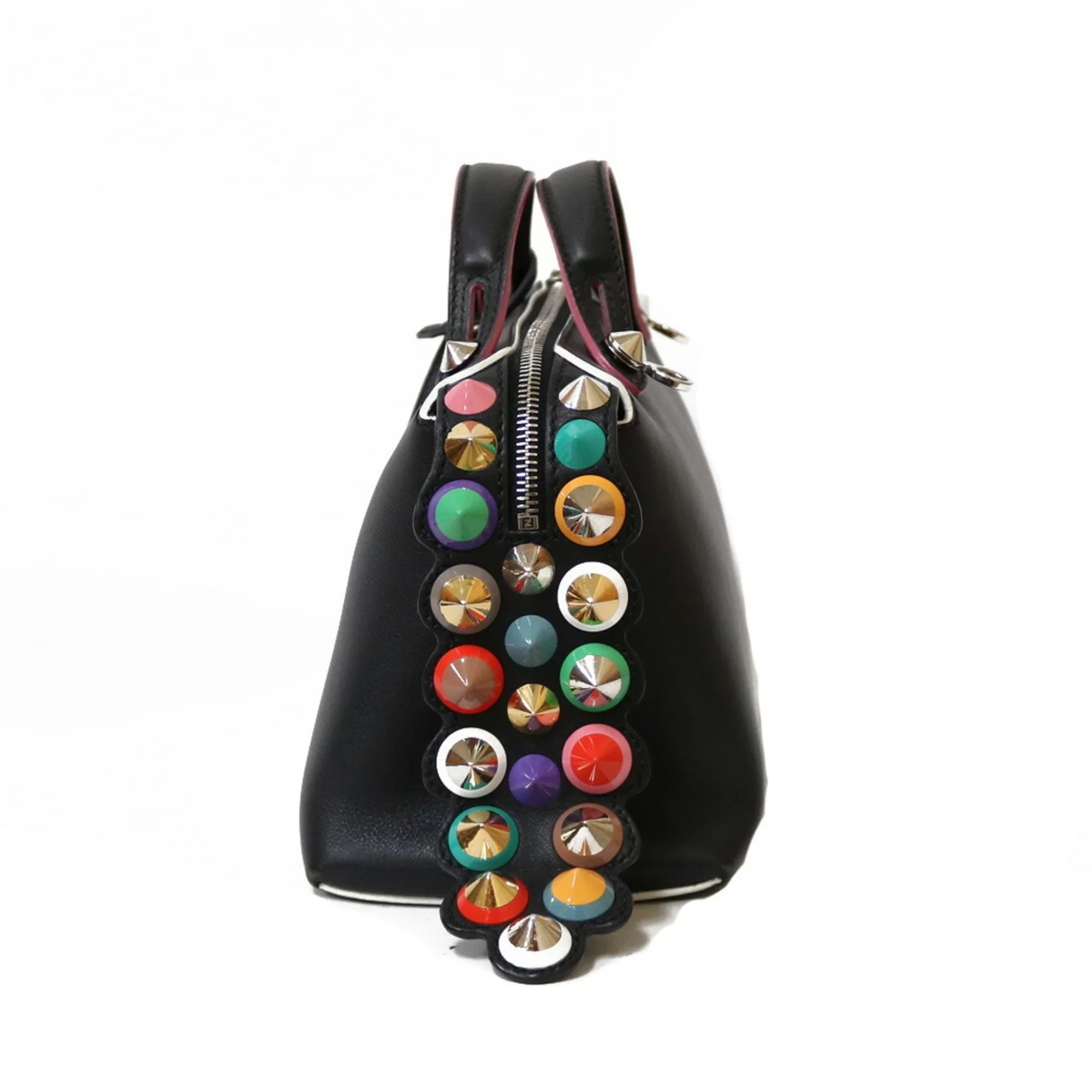 Pre-Owned FENDI Sizehoulder Bag By The Way Black Women's Leather (Fair)
