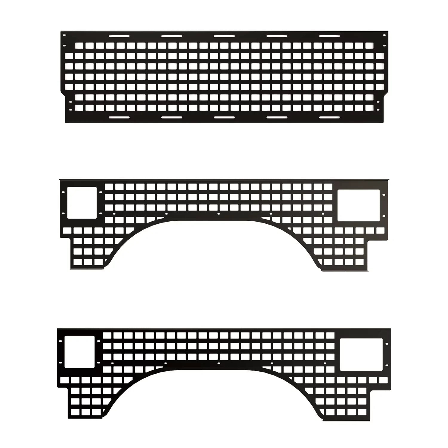 Putco 195222 Molle Panel Fits 19-21 2500 3500 Fits select: 2019-2022 RAM 2500 TRADESizeMAN, 2021-2022 RAM 3500