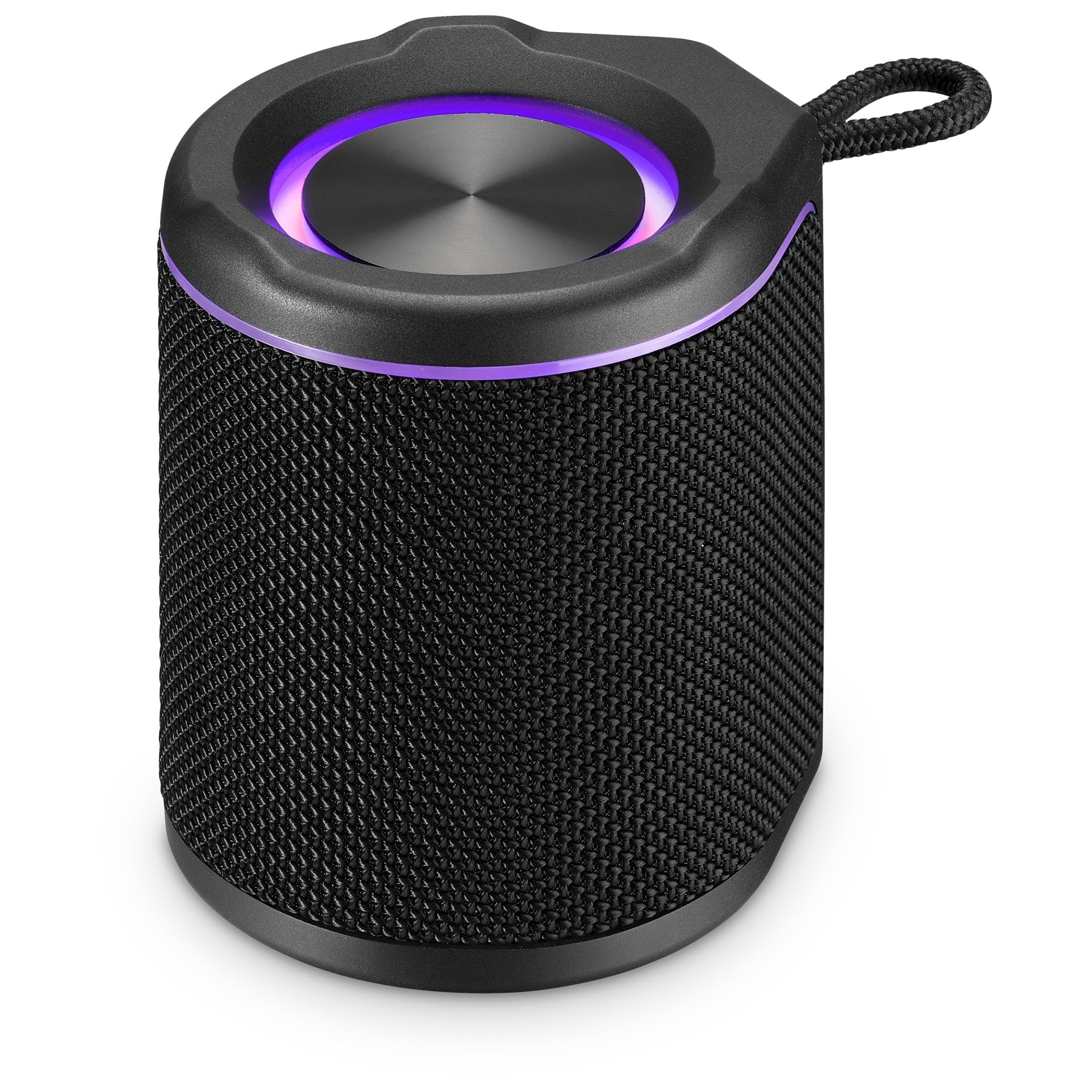 iLive Light up Bluetooth Wireless Waterproof Fabric Sizepeaker, ISizeBW103B, Black