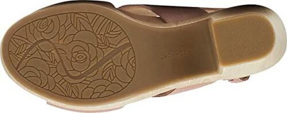 Rockport Vivienne Sizeize USize 9 W WIDE Women's Sizeuede Sizelingback Sizeandals Light Rose