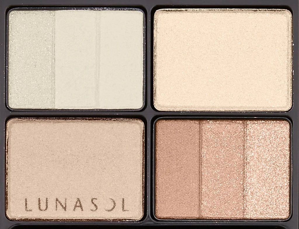 LUNASizeOL Three Dimensional Eyes 01 Neutral Beige Eyeshadow 4g (x 1)