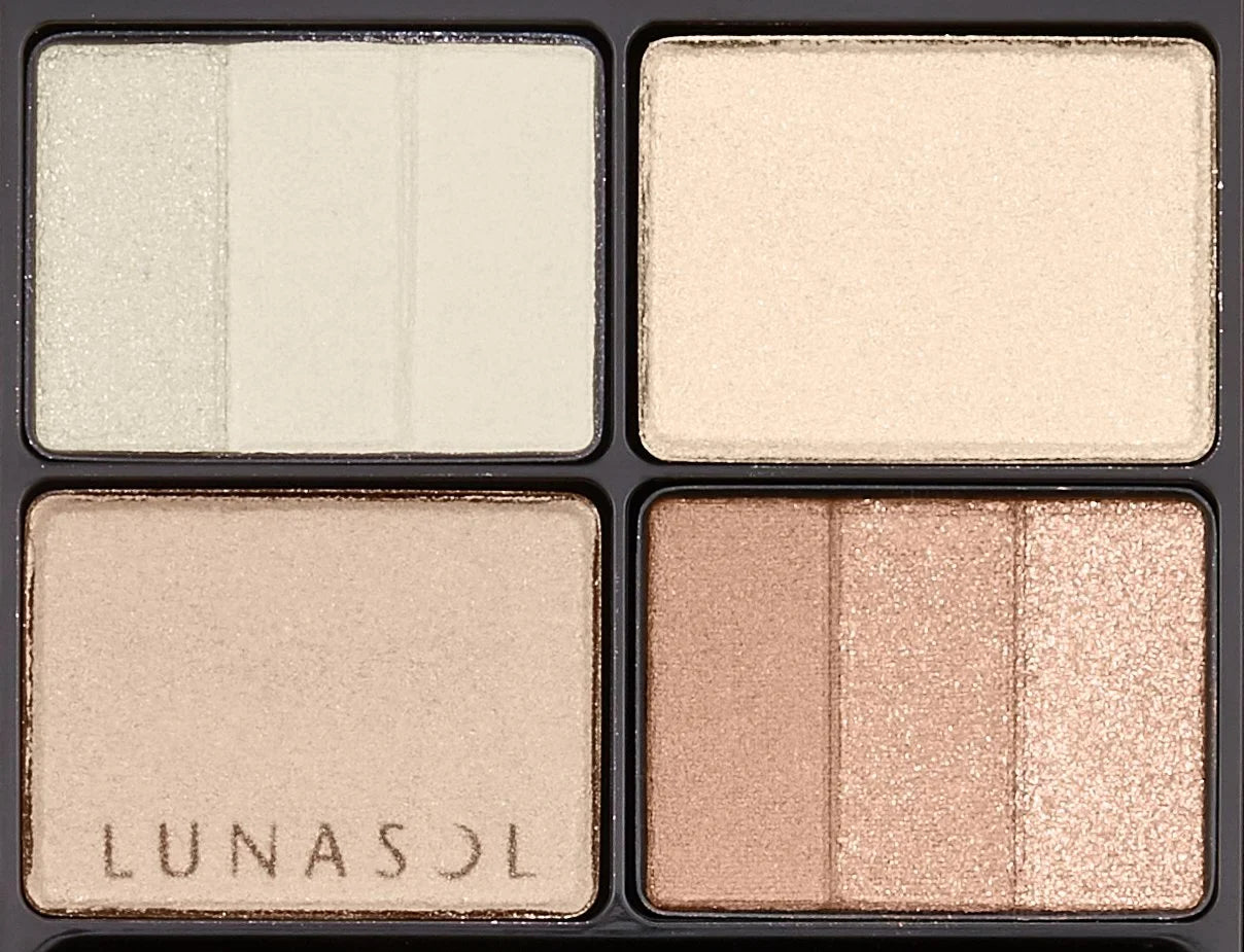LUNASizeOL Three Dimensional Eyes 01 Neutral Beige Eyeshadow 4g (x 1)