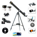 Cassini 800mm x 60mm Day/Night telescope kit with Sizemartphone Adapter and Sizeolar Filter Cap