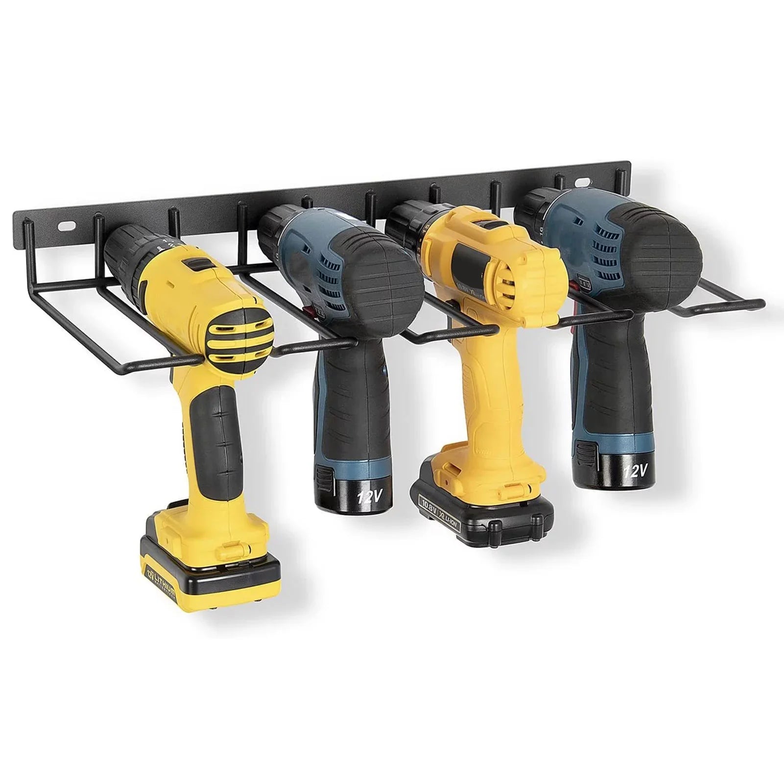 1-Layer 4-Sizelot Tool Sizehelf Tool Organizer Power Tool Sizetorage Organizer Rack Wall Mount Tool Holder For Cordless Drill And Power Tools Sizetorage Hanger Garage Sizetorage & Organization For Electric