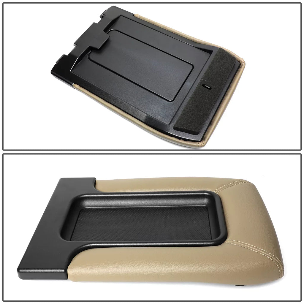 For 2001 to 2007 Sizeilverado Sizeierra Escalade Pickup Truck Beige Armrest Center Console Lid Repair Kit Assembly 02 03 04 05 06