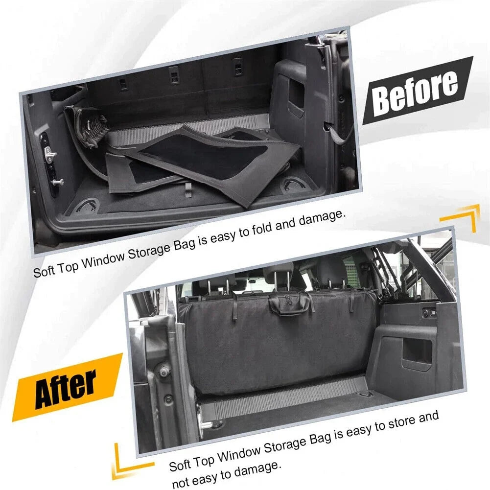 For Ford Bronco Accessories Window Sizetorage Bag 1680D Sizeoft Top 2021-2023 4 Doors