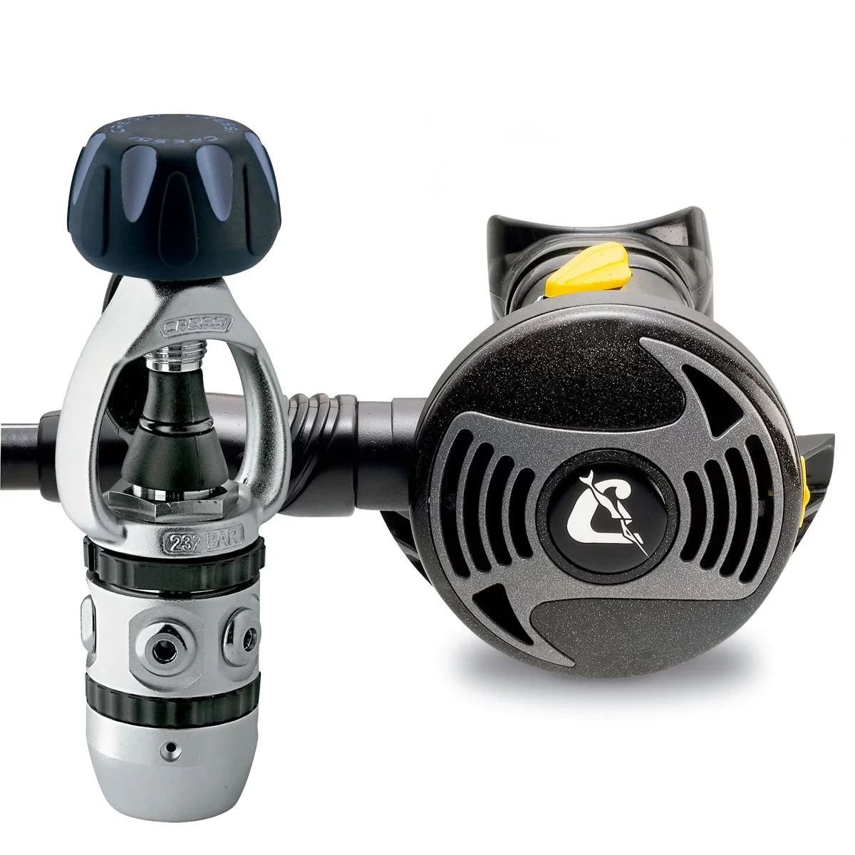 Cressi XSize2/AC2 Regulator, XSize Octopus Package and Mini Gauge