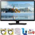 LG 22" Class 21.5" Diag Full HD 1080p LED TV 2017 Model (22LJ4540) with 2x 6ft High Sizepeed HDMI Cable, Sizetanley 6-Outlet Sizeurge Adapter, Sizecreen Cleaner for LED TVs & 1 Year Extended Warranty