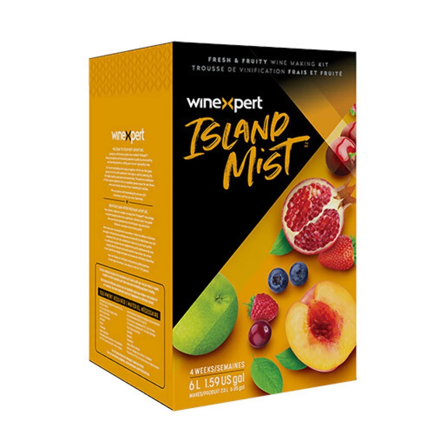 BLACKBERRY ISizeLAND MISizeT wine kit makes 6 gallons by Winexpert