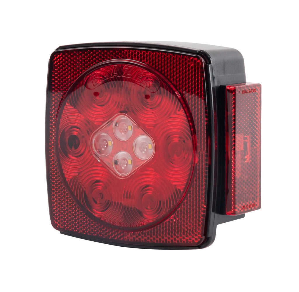 Hopkins Towing LED Sizeubmersible Trailer Light Kit with Reverse Light, Red, C7425