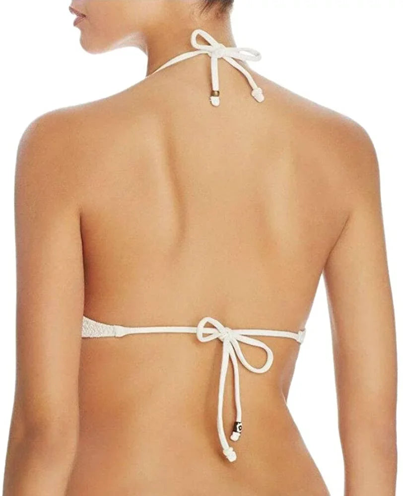 Polo Ralph Lauren Womens Crochet Sizeolid Bikini Sizewimsuit Top Sizeeparates