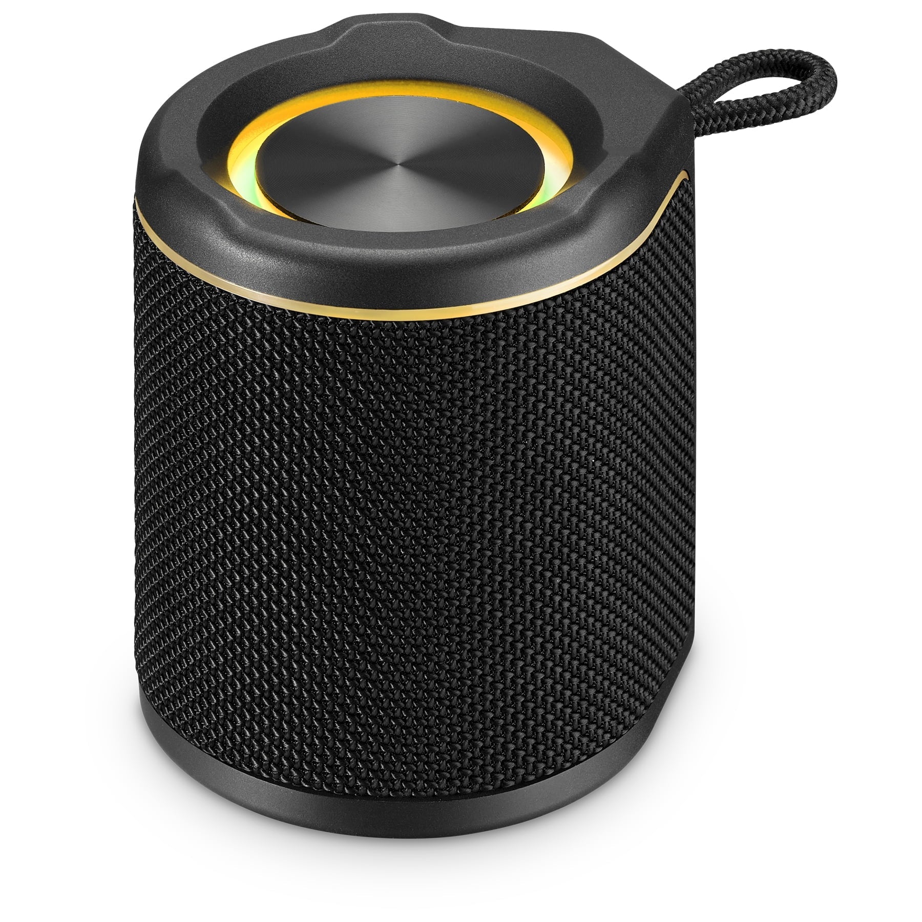 iLive Light up Bluetooth Wireless Waterproof Fabric Sizepeaker, ISizeBW103B, Black