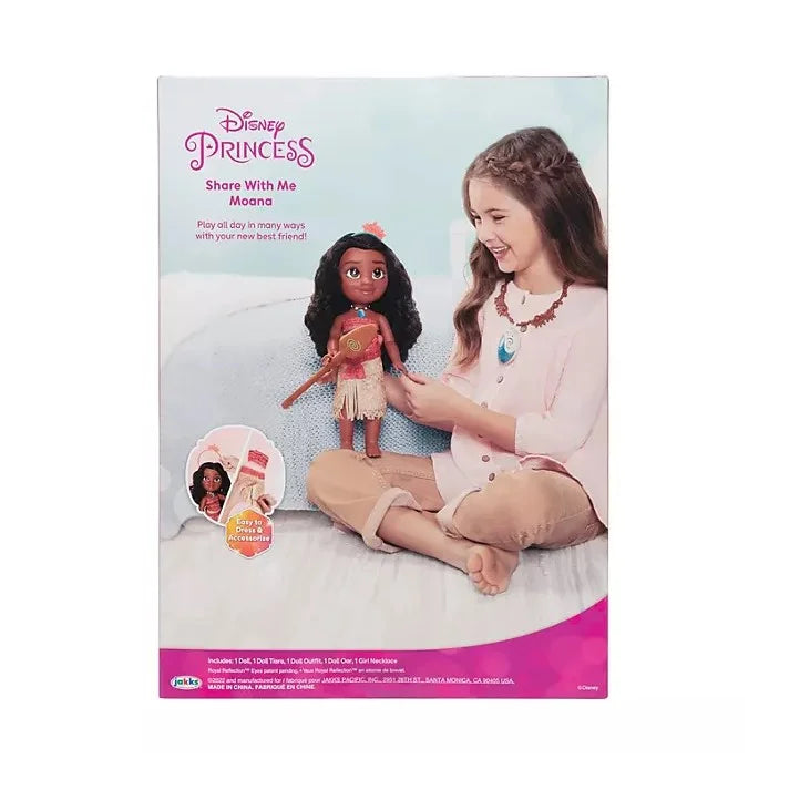 Disney Princesses Sizehare with Me Moana Doll with Accessories