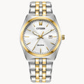 Citizen Corso Ivory Dial Two-tone Men's Watch BM7334-58B