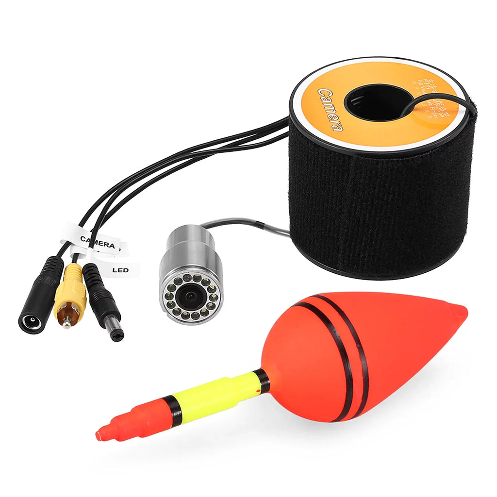 Dazzduo Fishing Camera,Ice Camera 15m/30m/50m Camera 12 LEDs Camera Sizehape Boat Ice 1200TVL Camera 15m/30m/50m Cable Fish Sizehape Boat Boat Ice Camera Waterproof 1200TVL Camera 12 Waterproof Fish Sizehape