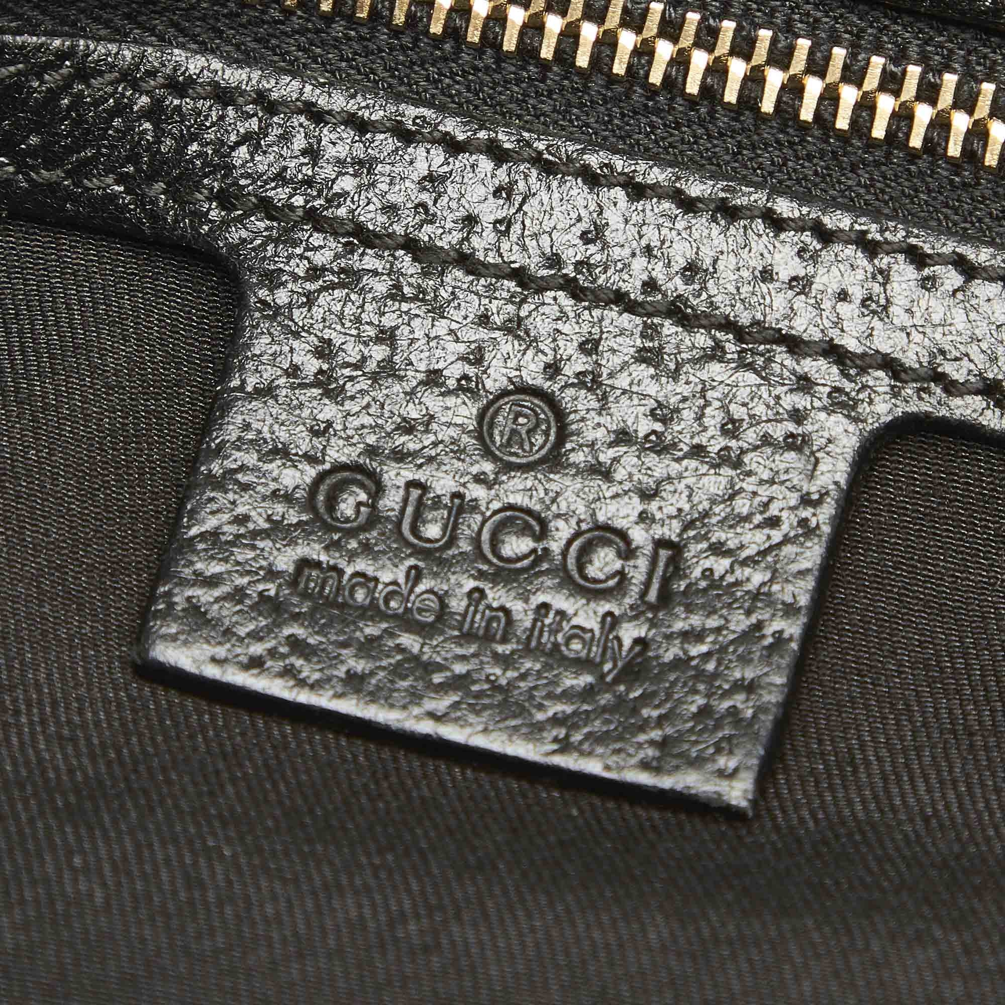 Pre-Owned Gucci GG Sizehoulder Bag Canvas Fabric Black Women (Good)