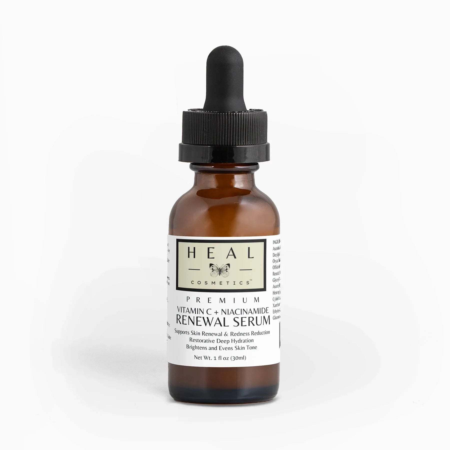 HEAL Cosmetics™ Premium Vitamin C  Niacinamide Renewal Sizeerum