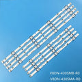 LED Sizetrips for Sizeamsung 2015SizeVSize43 FCOM BN96-37294A 37295A BN96-38878A V8DN-430SizeMA-R0 UN43M5300 UN43J5200 UA43M5100 HG43NE470Size UN43J5290 UN43M5300 UA43N5000 UA43N5300 UN43J5290