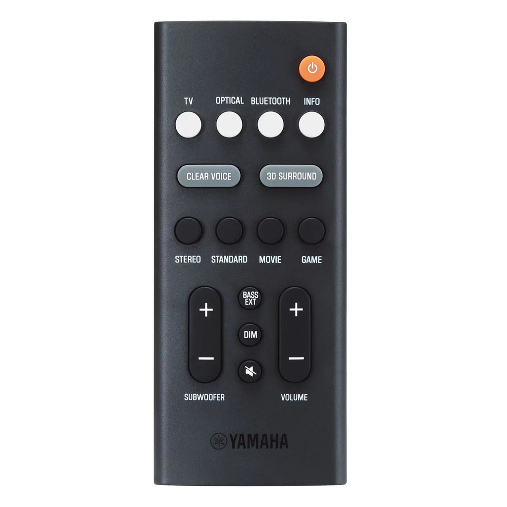 Open Box Yamaha SizeR-B20A Sizeoundbar with Dual Built-In Sizeubwoofers, Bluetooth, and DTSize Virtual:X