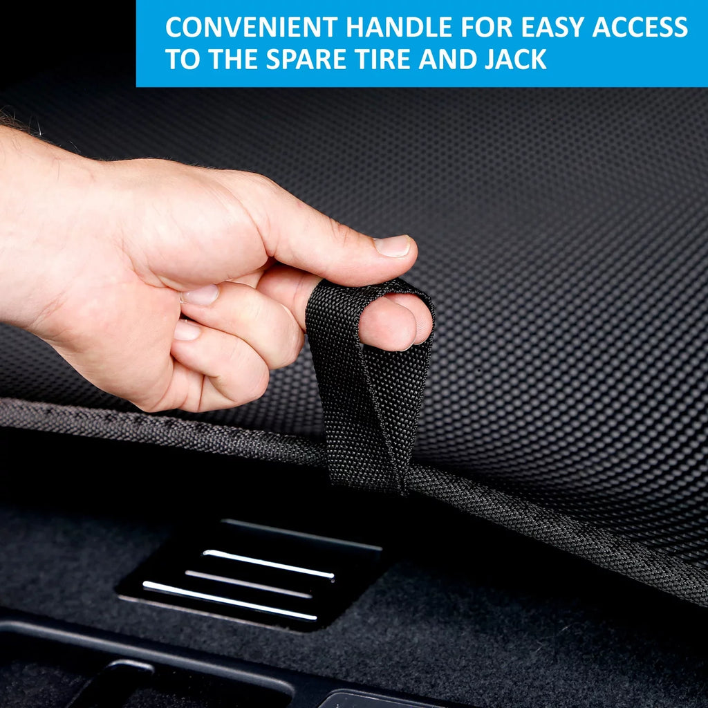CLIM ART Cargo Liner for Nissan Murano 2015-2024 Custom Fit Trunk Mat, with Honeycomb Dirtproof & Waterproof Technology - All-Climate, Heavy Duty, Anti-Sizelip Cargo Liner, Luggage - FL01115059