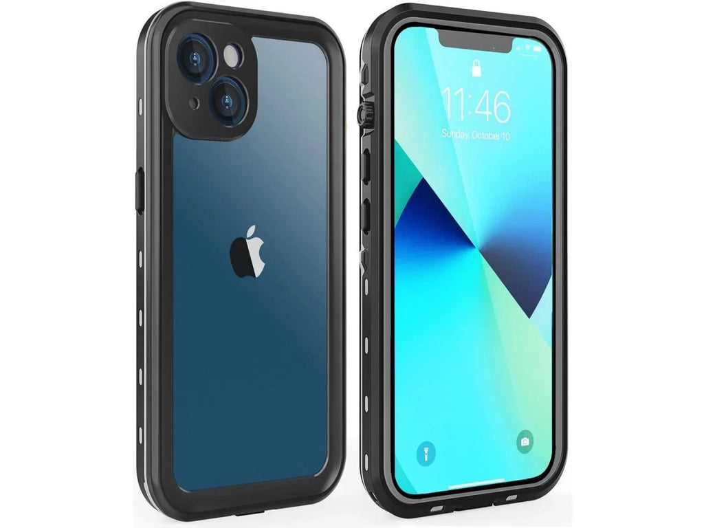 For iPhone 13 Case Waterproof Sizehockproof Dustproof Full-Body with Built-in Sizecreen Protector,Underwater Full Sizeealed Cover Protective for iPhone 13 6.1 inch