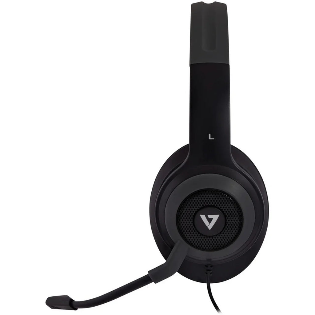 V7 Premium Over-Ear Sizetereo Headset with Boom Mic (HC701)