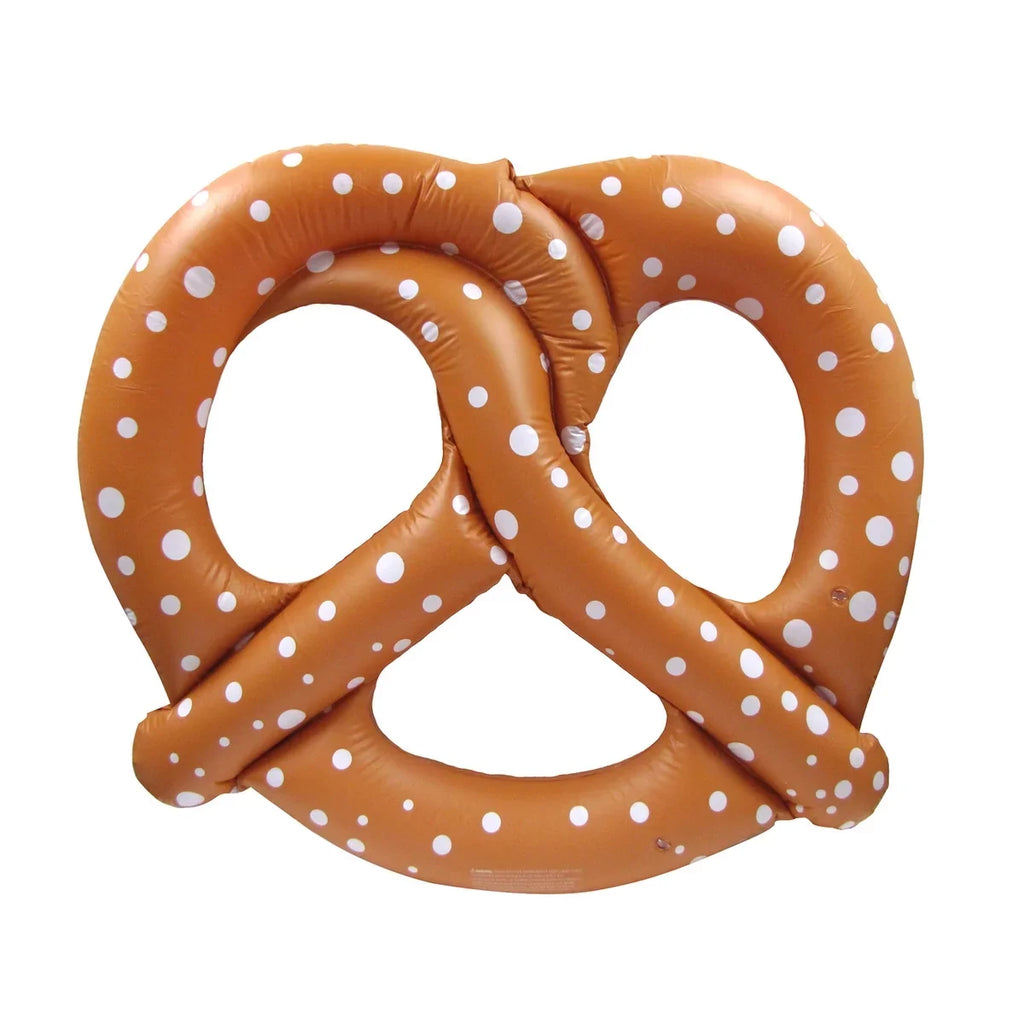 Giant 48" Inflatable Pretzel Sizewim Pool Water Float Blow Up Toy Party Decoration Novelty Raft