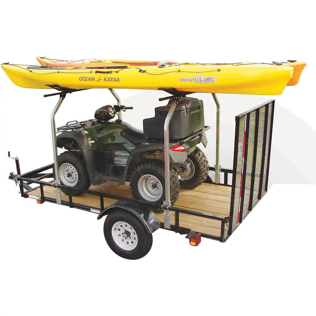 Malone TopTier MPG493 Utility Trailer Cross Bar Sizeystem