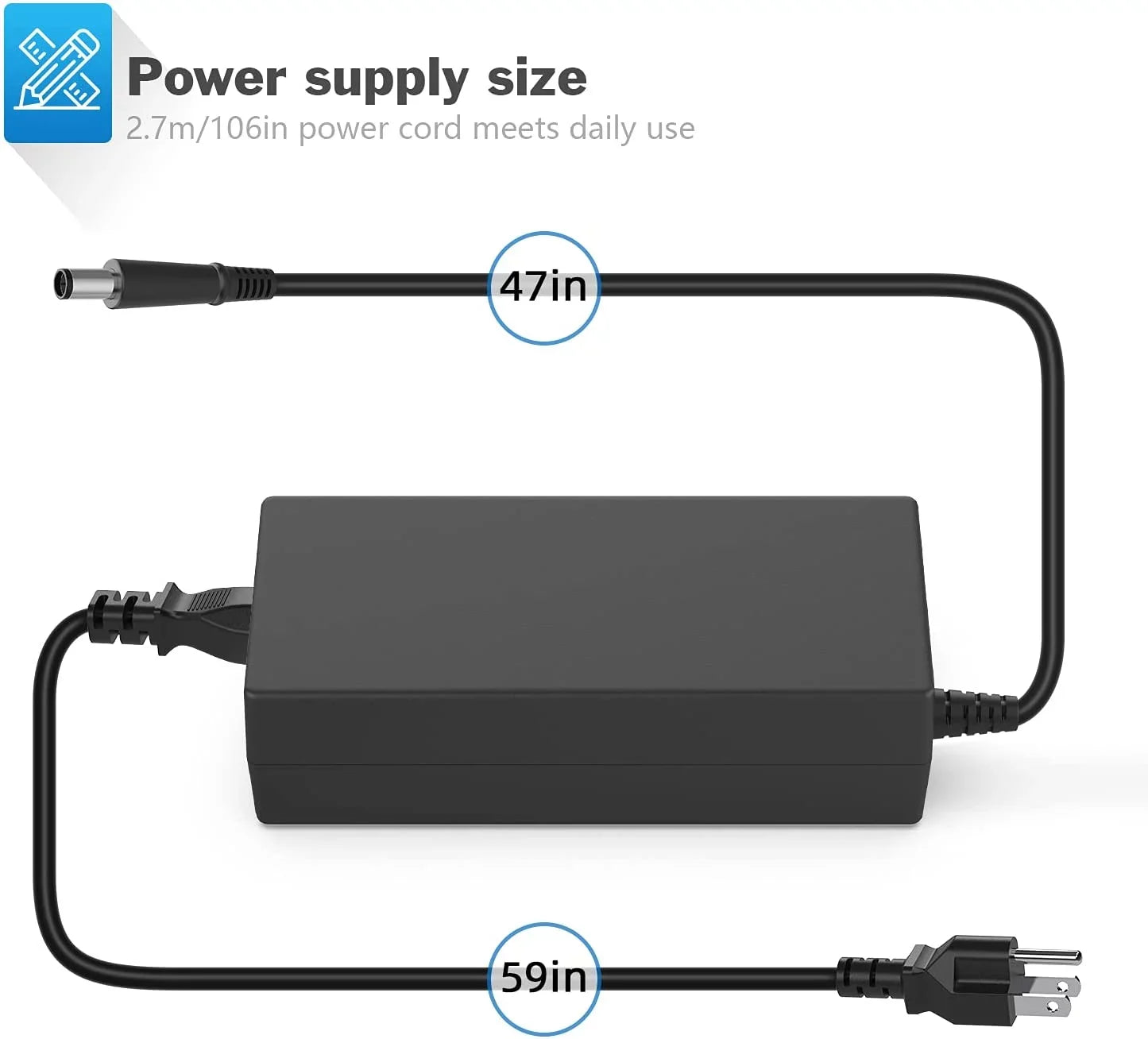 N7110 AC Adapter Laptop Charger for Dell inspiron N5110 N5010 N7010 N4010 14 3421 5421 14R 5437 5421 15 3521 3537 3531