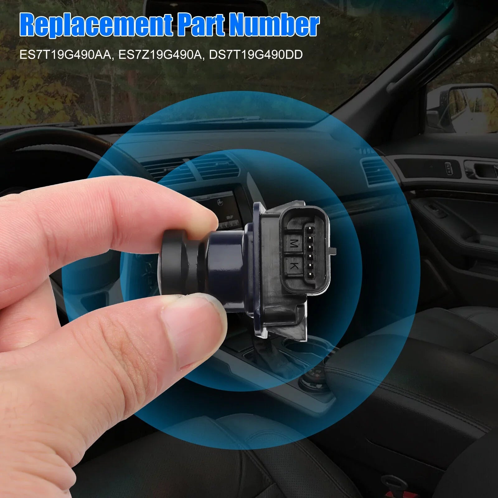 For 2013-2016 Ford Fusion Rear View Backup Parking Assist Camera ESize7T19G490AA USize