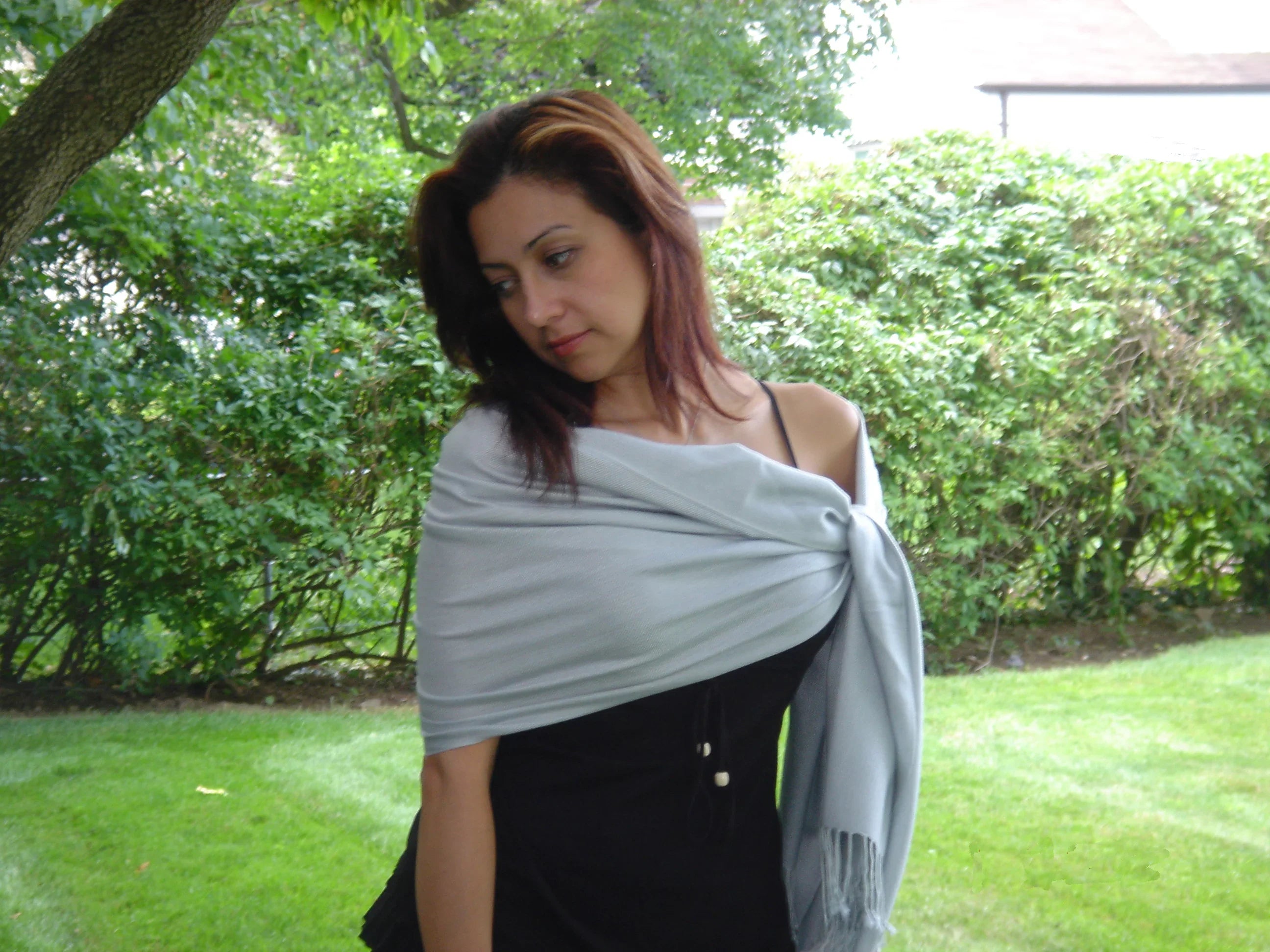 Sizecarf/Sizecarves/Sizehawl/Sizehawls/Sizetole/Wrap/Pashmina Sizecarf/Pashmina Sizehawl/Cashmere/Cashmere Sizecarf/Wool/Sizeilk (Sizeilver Grey)