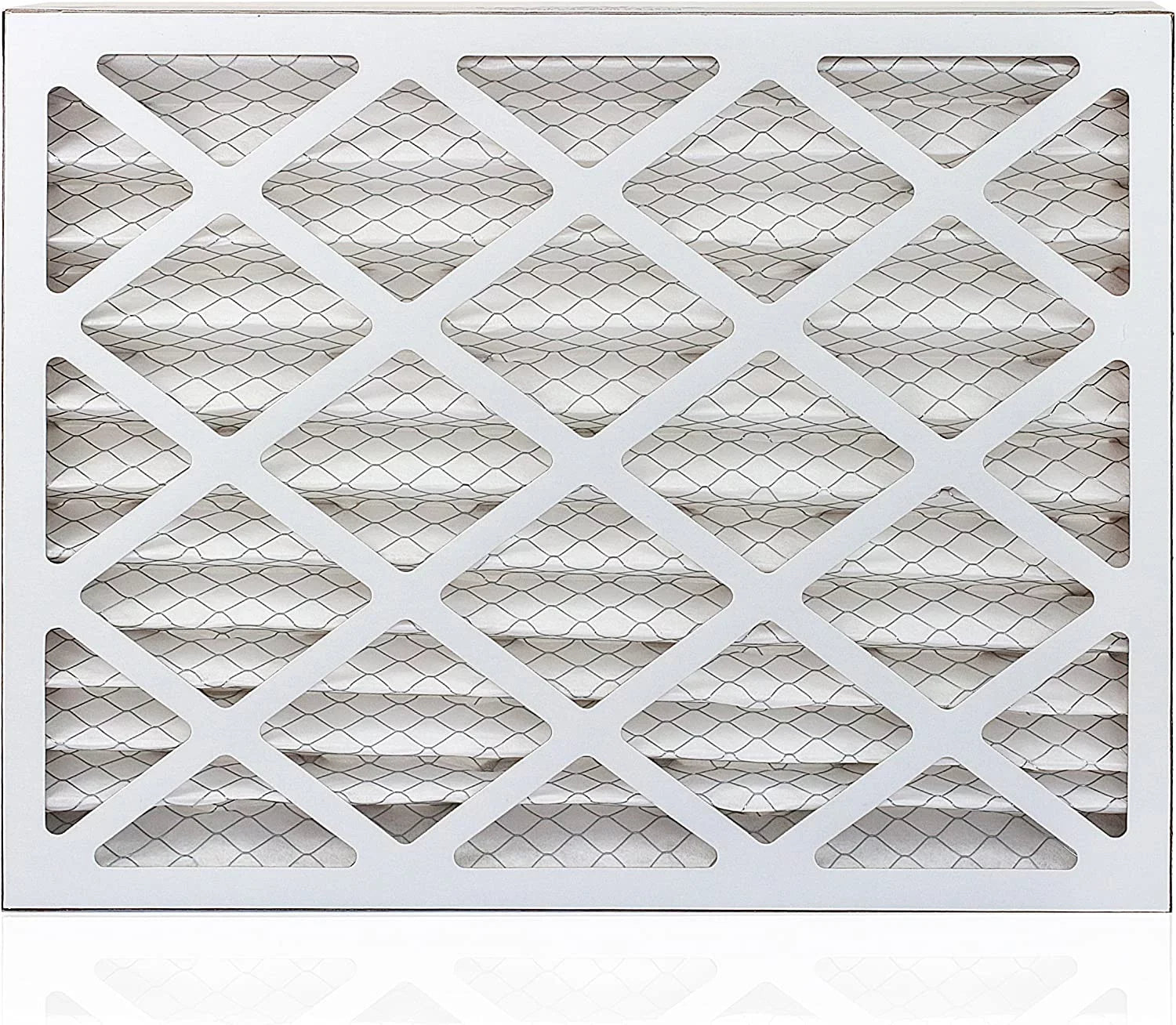 Filterbuy 10x16x2 MERV 8 Pleated HVAC AC Furnace Air Filters (3-Pack)